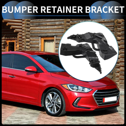 Front Bumper Retainer Bracket 2 x for Hyundai Elantra (2017-2018)
