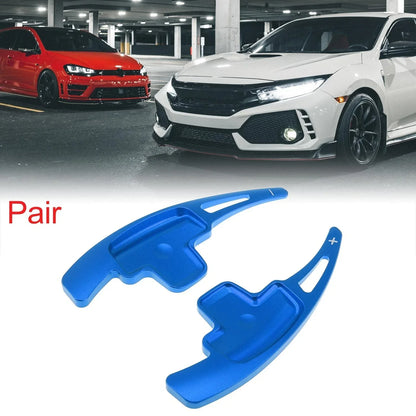 Blue Steering Wheel Shift Paddle Shifter for Mercedes-Benz E550 ML350 C350 (2007-2012)