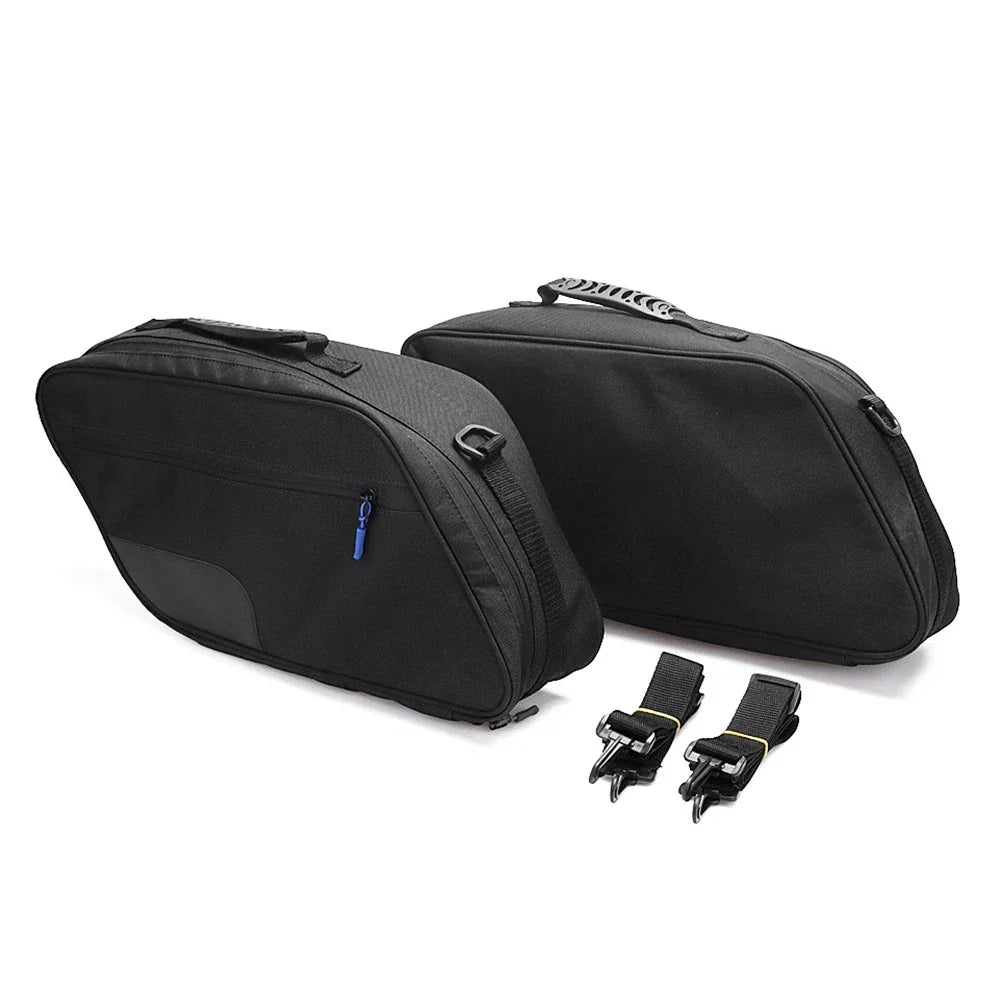 Black Side Luggage Saddle Bags for BMW R18 B Transcontinental K1600B