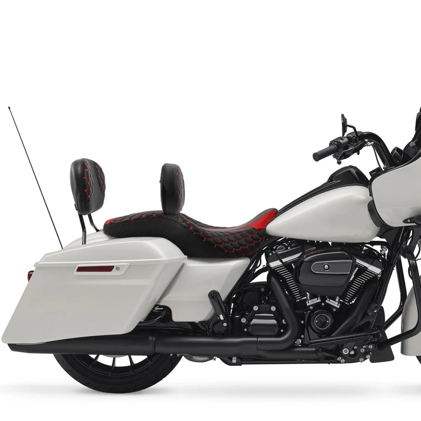 Driver & Passenger Seat & Sissy Bar Backrest for Harley CVO Road Glide (2009-23)