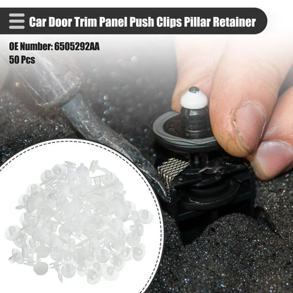 50 x Car Door Trim Panel Push Clips for Dodge
