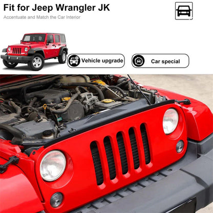 Hood to Grille Rubber Weather Strip Seal for Jeep Wrangler (2007-2018)