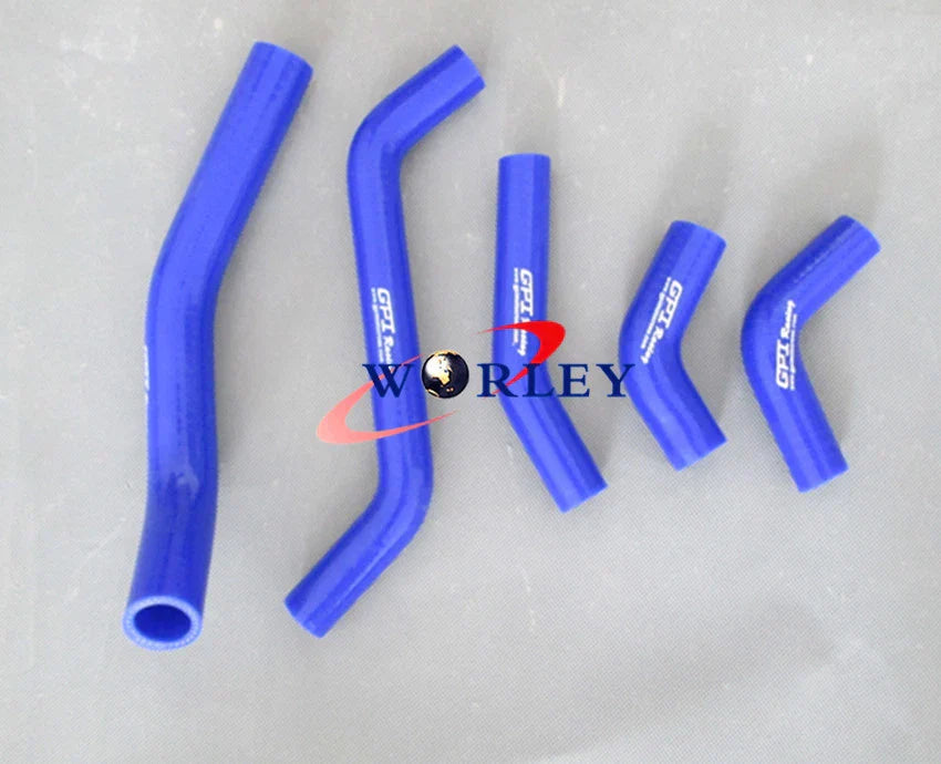 Blue Silicone Radiator Hose for KAWASAKI KXF450 KX450F (2006-2008)