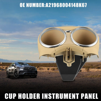 Cup Holder for Mercedes-Benz W219 2006-2011 Drink Holder Beige