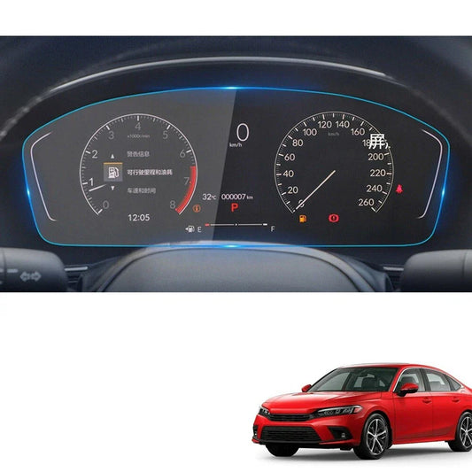 1pcs Dash Screen Protector Ultra Clear Anti Glare for Honda Civic (2022–2023)
