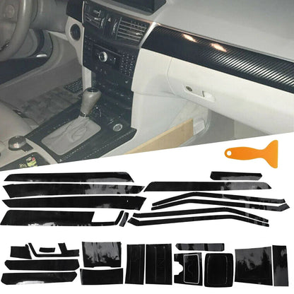 DIY-Trim Decals / 5D / Carbon Fiber Interior for Mercedes E-Class W212