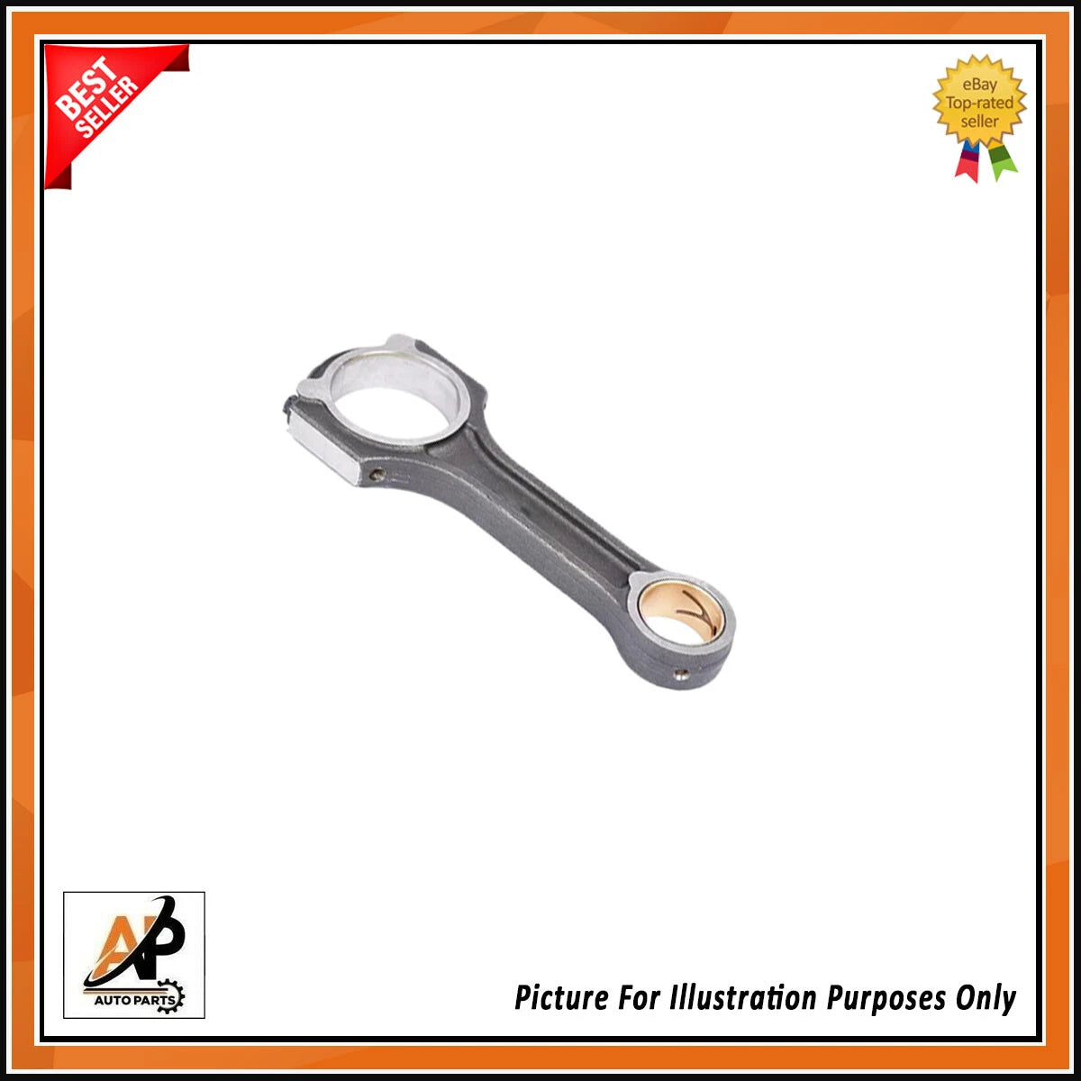 Connecting Rods and Pistons Set of 4 for Hyundai Kia 2.2 CRDI (2000–2019)