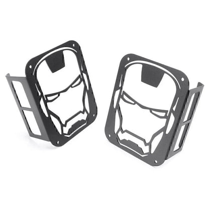 Iron Man Rear Tail Light Covers for JEEP WRANGLER JK (2007-2016)