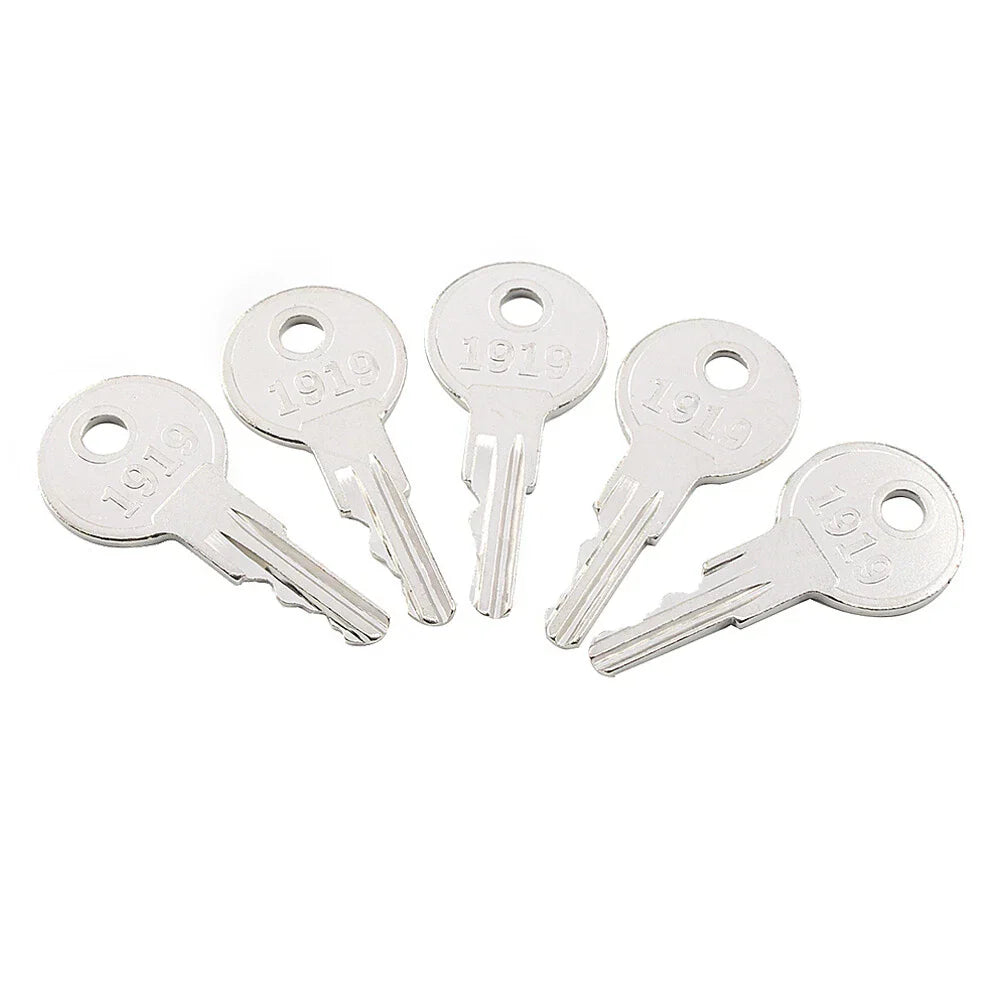 5 x Ignition Keys w/Key Ring for EZGO Golf Carts (1982 - Present)