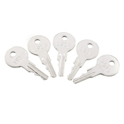 5 x Ignition Keys w/Key Ring for EZGO Golf Carts (1982 - Present)