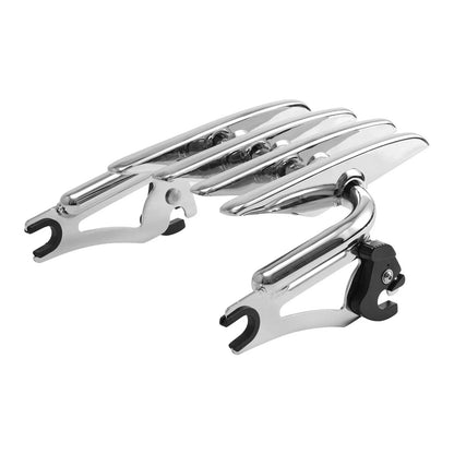 Chrome Detachable Stealth Luggage Rack for Harley Electra Glide (2009-2024)