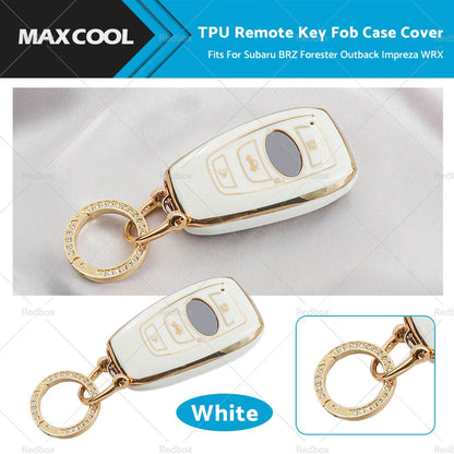 TPU Remote Key Case Cover for Subaru BRZ, Forester, Outback, Impreza, WRX