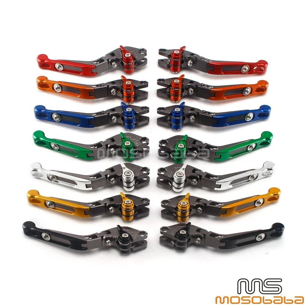 Folding Adjustable Brake Clutch Levers for Honda Suzuki Yamaha Aprilia