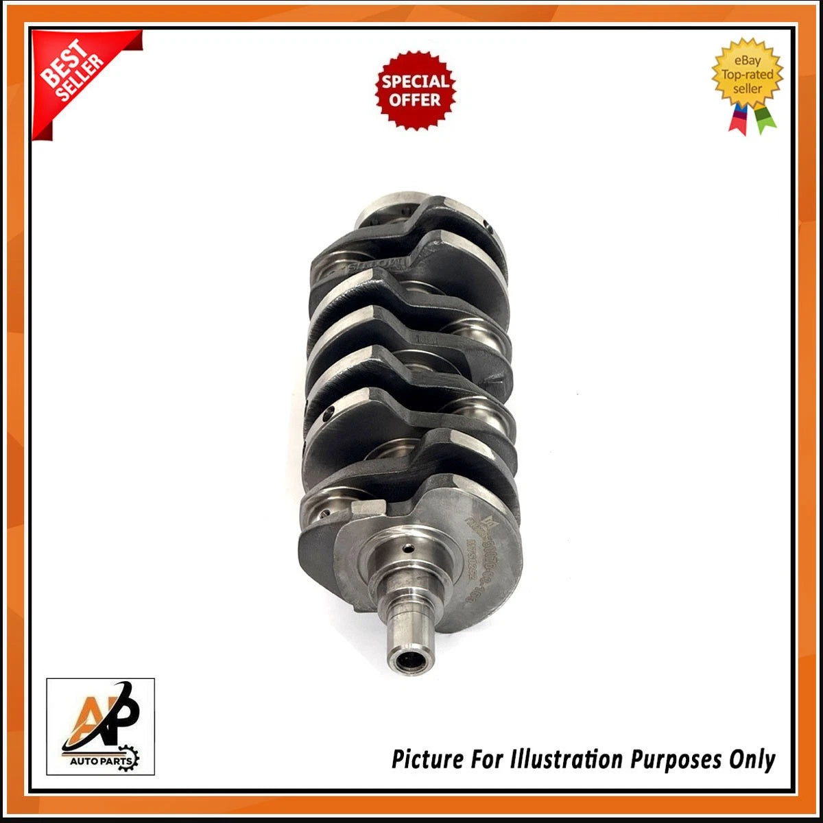 Crankshaft for Citroën 1.3 D CDTI MultiJet (2013–2017)