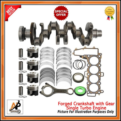 Forged Crankshaft Engine Rebuild Kit for Jaguar 204DTD Range Rover (2002–2013)