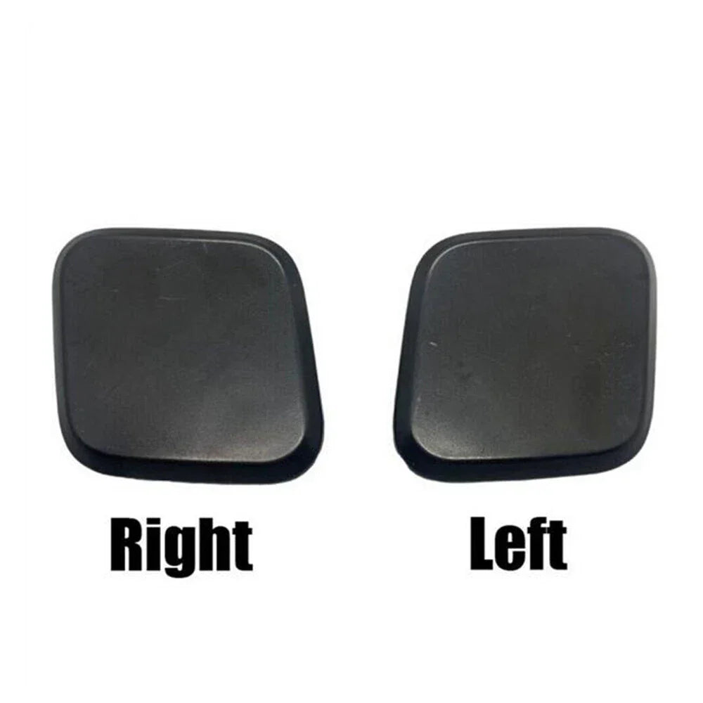 Headlight Washer Nozzle Cover Caps  for Ford Focus (2015-2018) Black