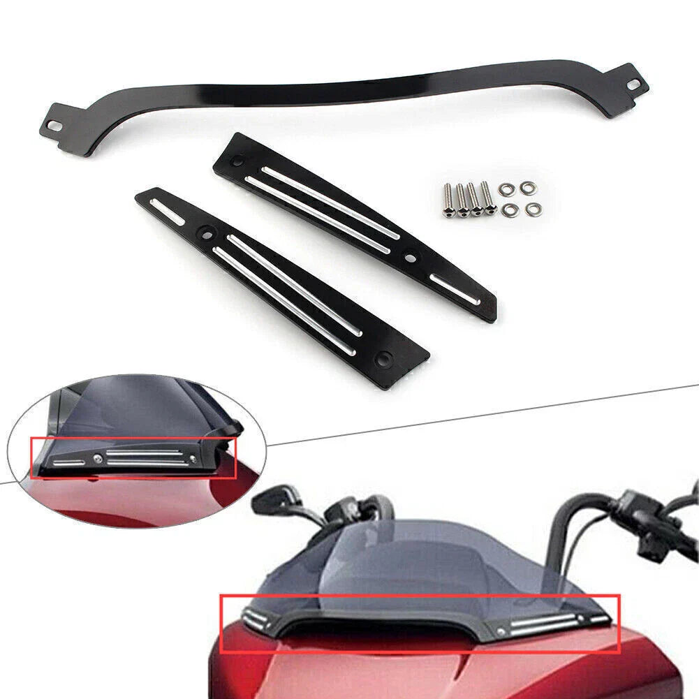Windshield Trim Kit for Harley Touring Road Glide FLTRX (2015-2017)