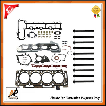 Head Gasket Kit with Bolts for Peugeot Expert Boxer 2.0 BlueHDi (2015–2025)