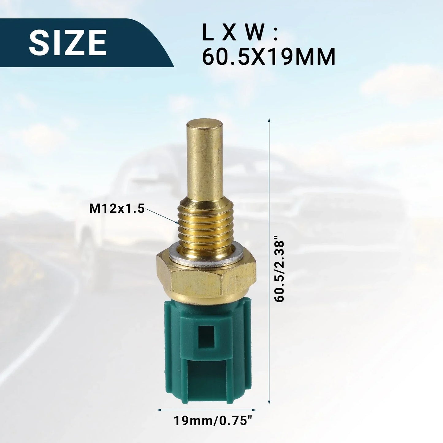 Coolant Temperature Sensor for Toyota Land Cruiser (2008-2021) 1 x Sensor