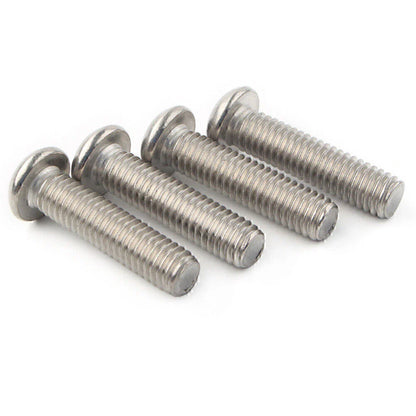 Steel Chrome Triple Clamp Yoke Bolt Screw Kit for Harley Touring Dyna