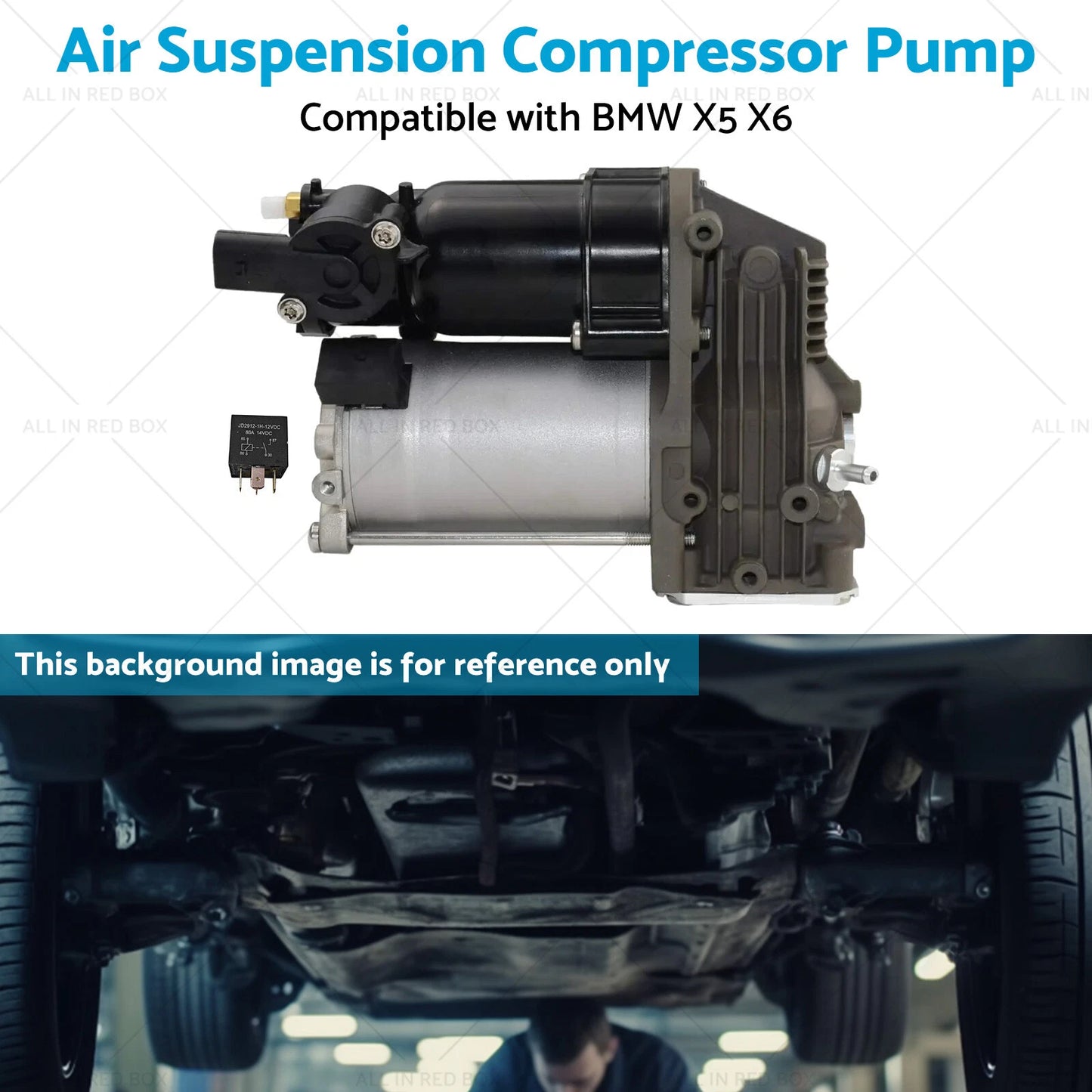 Air Suspension Compressor Pump for BMW X5 E70, X6 E71, E72 (2007-2013)