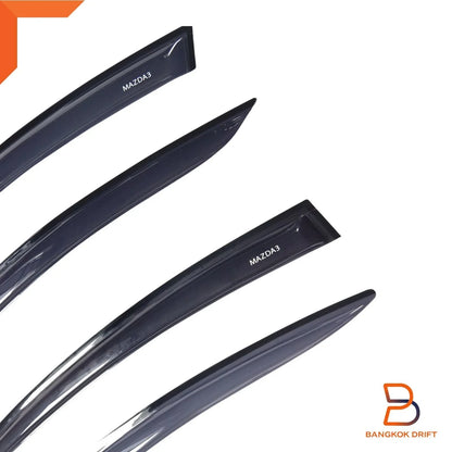Weather Shield Window Visor Rain Guard for Mazda 3 BP (2019-2022)