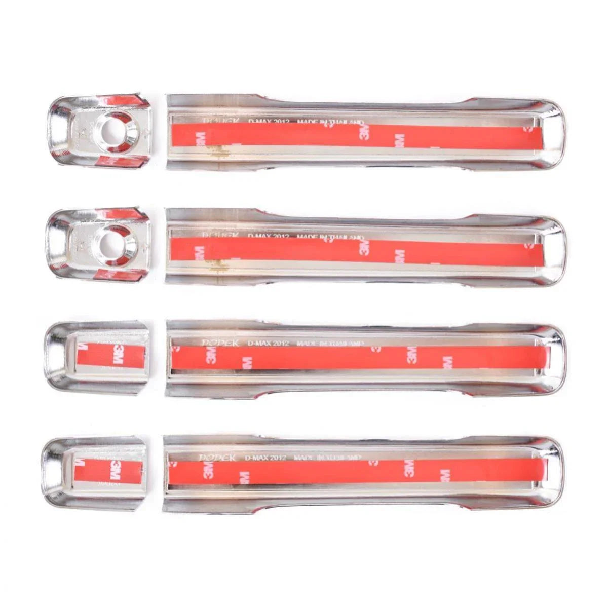 Door Handle Cover Trim Chrome Set 4 Fits Isuzu D-Max MU-X UTE Pickup 2011-15 D05