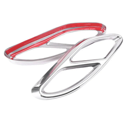 Rear Cylinder Exhaust Pipe Covers for Mercedes Benz E-Class (2014-2020)