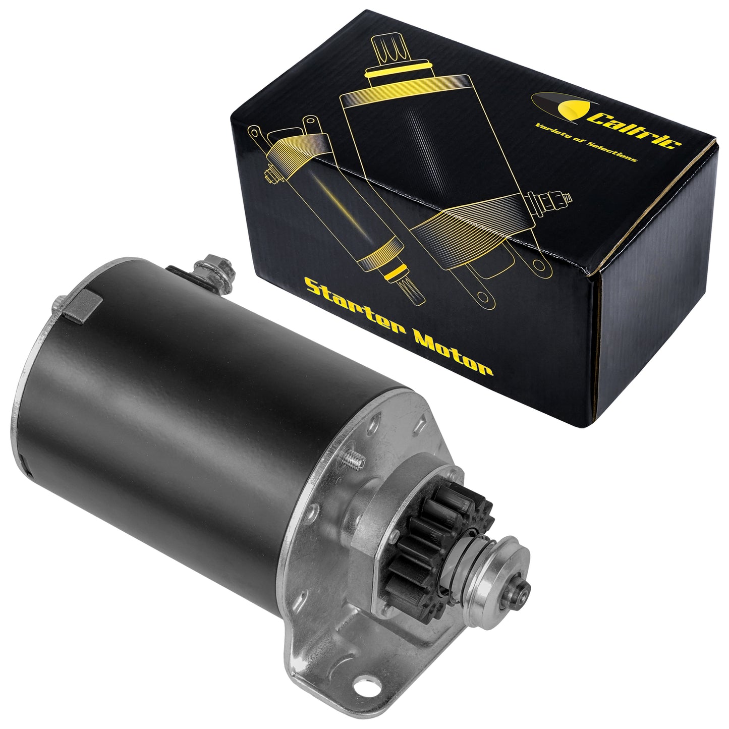 Caltric Starter Replacement for John Deere Lawn Tractor 100 (2000–2000)