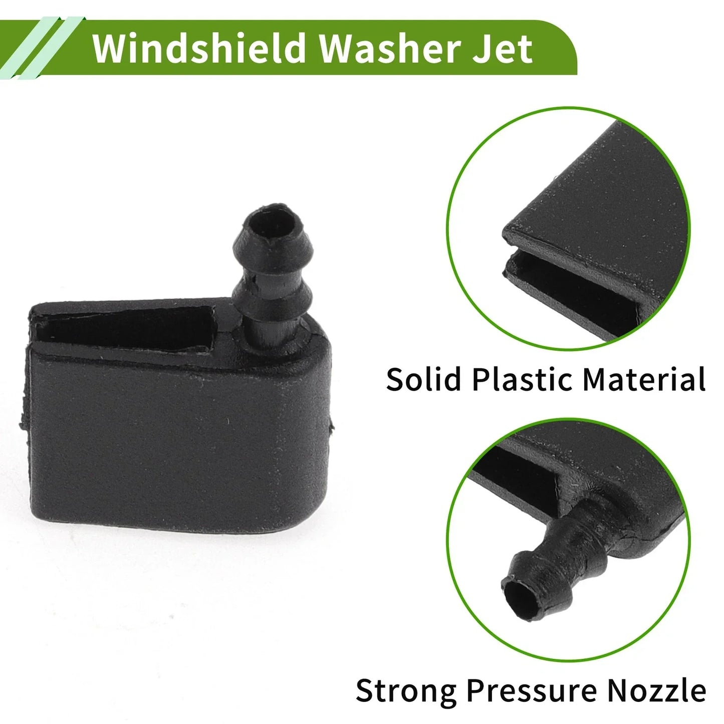 Windshield Washer Nozzle 2 x for Mercedes-Benz Sprinter 2500 (2010-2018)