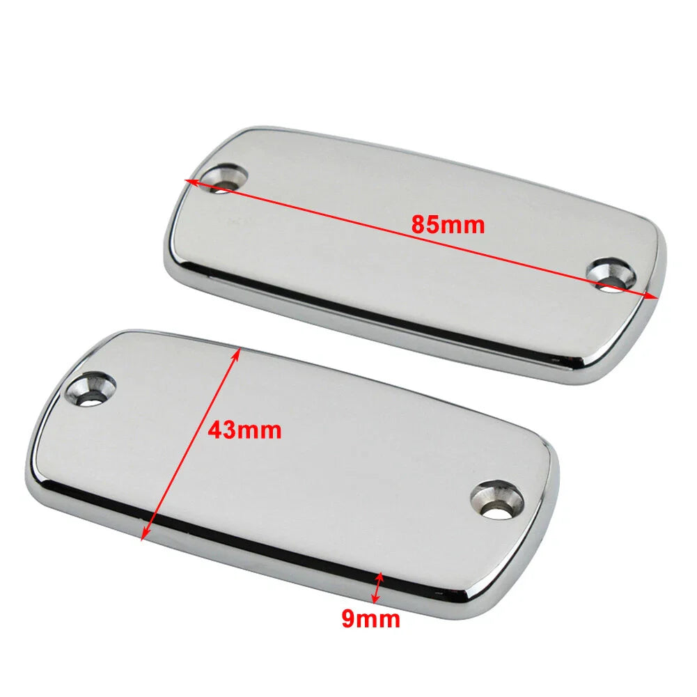 Front Brake Reservoir Fluid Covers for Honda Valkyrie Goldwing GL1500 GL1800