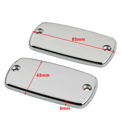 Front Brake Reservoir Fluid Covers for Honda Valkyrie Goldwing GL1500 GL1800
