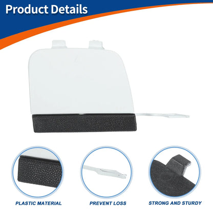 Front Bumper Tow Hook Cover for Mercedes-Benz GLA X156 (2014-2020) White