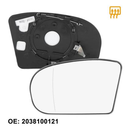 Heated Mirror Glass Left Side for Mercedes E500 E55 AMG C320 (2003-2009)