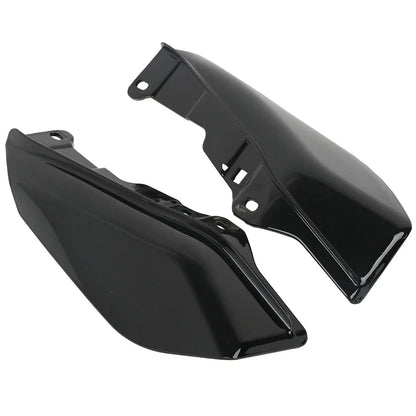 Black Mid-Frame Air Deflectors for Harley Touring Road Street Glide (2009-2023)