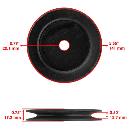 Deck Spindle Pulley Replacement for Ferris 300S S65Z 42 in (2018–2023)