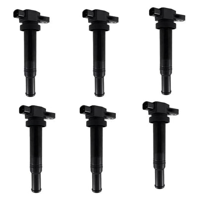 6 x Ignition Coils for Hyundai Santa Fe CM 2.7L G6EA (2005-2006)