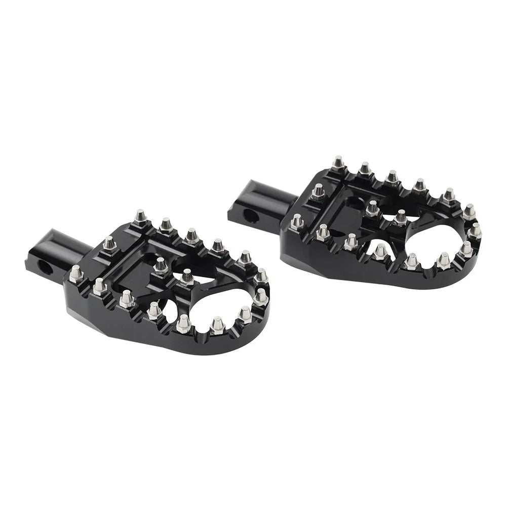 Rear Black FootPeg Passenger Pedal for Harley FXBB FXLR FXLRS FXLRST FXST FLSB (2018-2023)