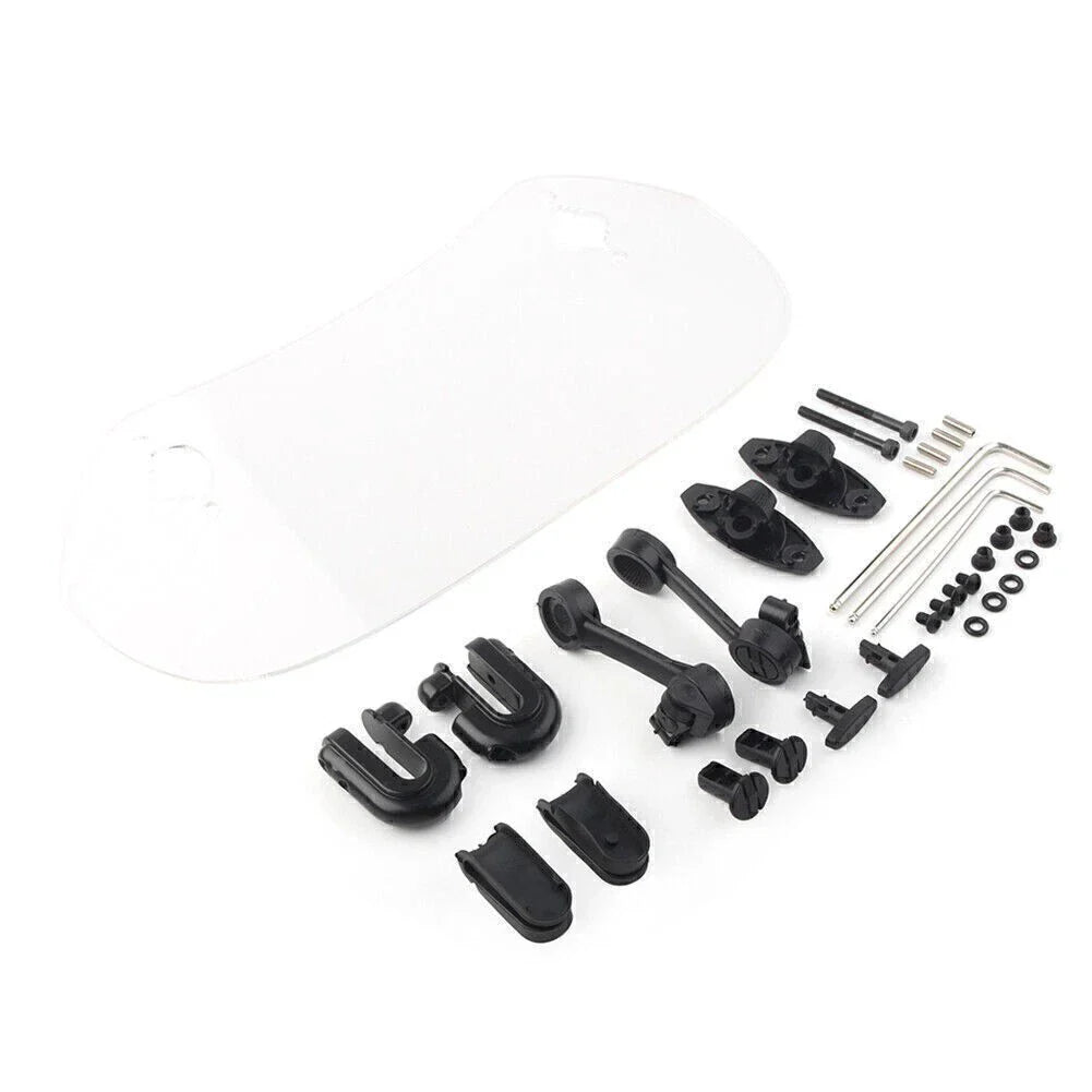 280mm Clip-On Windshield Extension Spoiler for Motor Vehicle