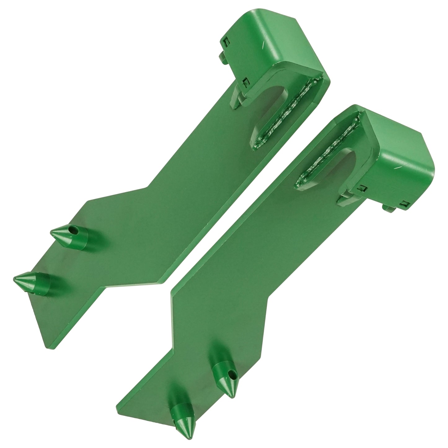Caltric Heavy Duty Quick Tach Weld On Mounting Brackets for John Deere (1990–1990)