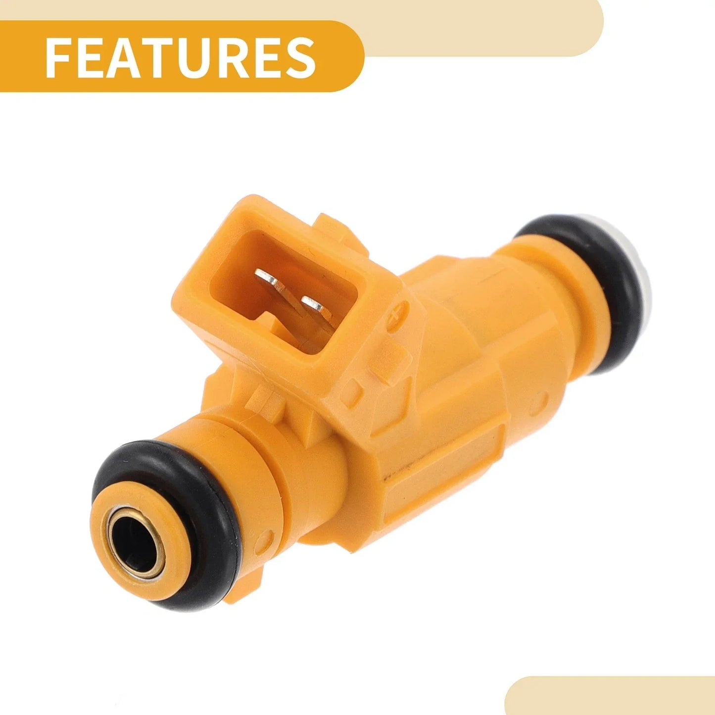 Fuel Injector 1 x No.0280156102 for Porsche Cayenne 4.5L (2003-2006)