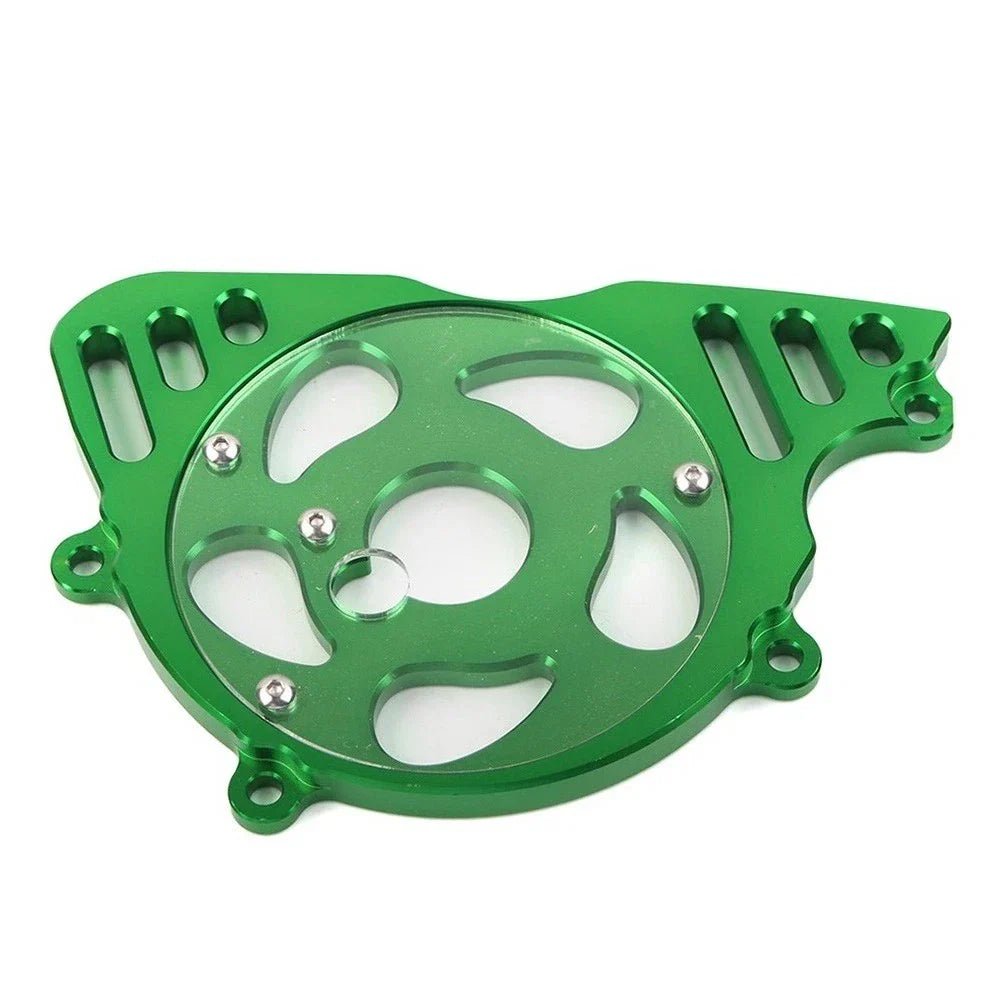 Green Aluminum Front Sprocket Chain Guard Cover for Kawasaki Z1000 (2010-2017)