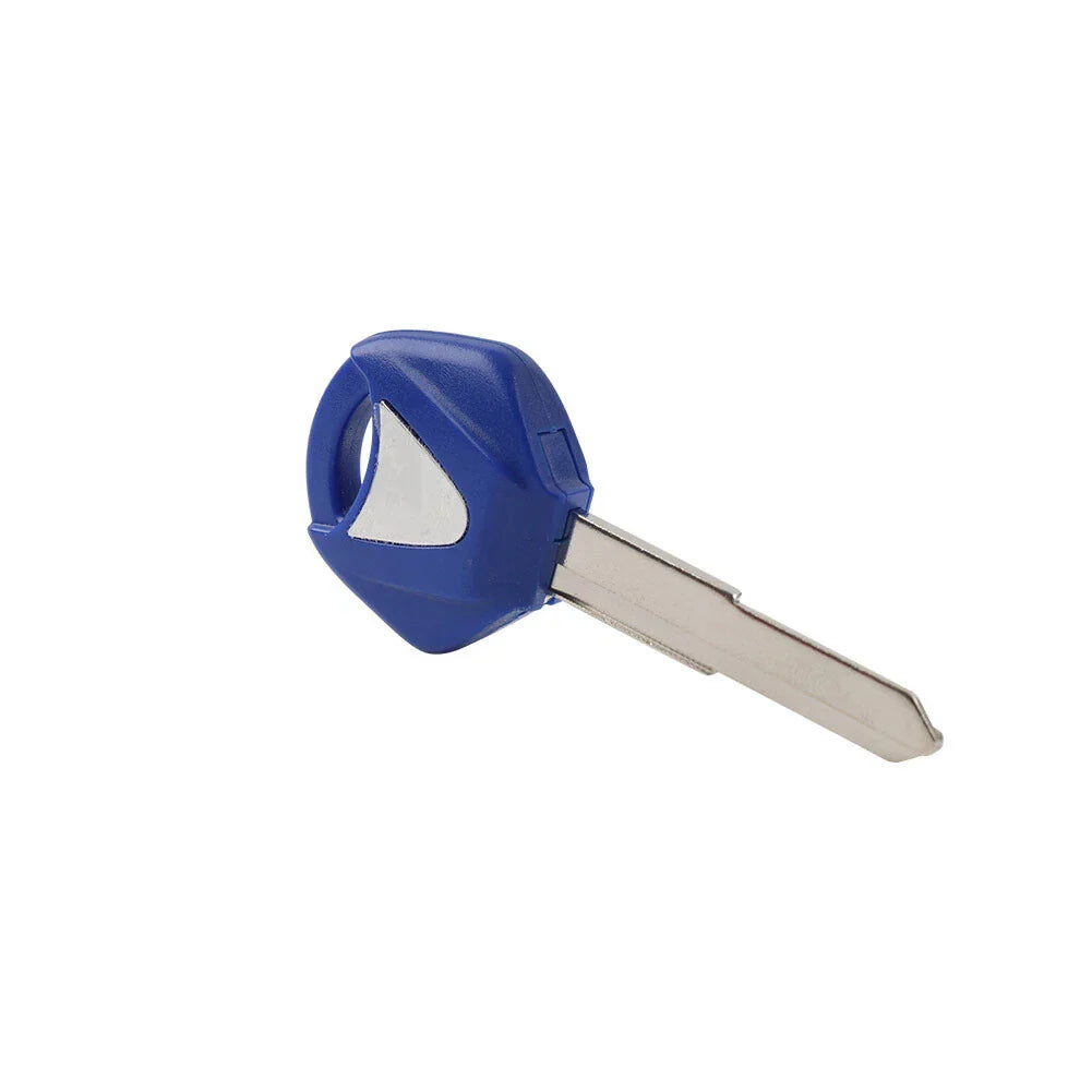 Blue Motorcycle Uncut Blank Key for Yamaha YZF R1 R6 FZ1 FZ6 MT07 MT09