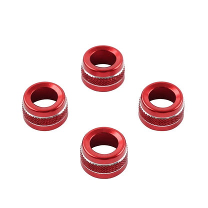 Air Conditioner Outlet Vent Ring Cover for Ford Bronco Sport (2021-2024) Red
