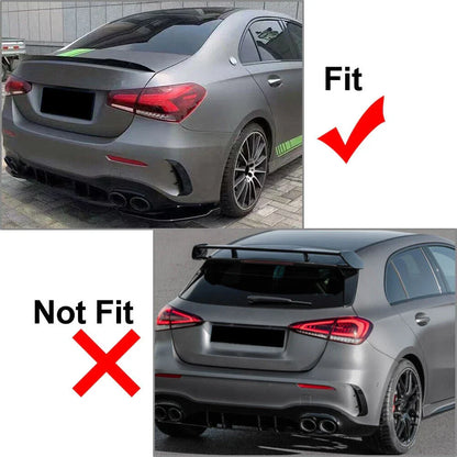 Rear Bumper Splitter Spoiler for Mercedes Benz A-Class V177 A200 (2019-2023)