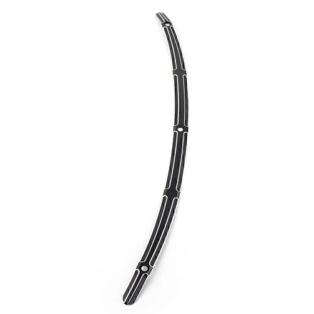 Black Cut Fairing Windshield Trim for Harley Electra Glide Classic/Limited