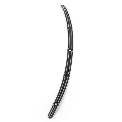 Black Cut Fairing Windshield Trim for Harley Electra Glide Classic/Limited
