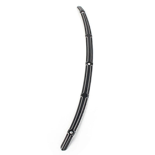 Black Cut Fairing Windshield Trim for Harley Electra Glide Classic/Limited