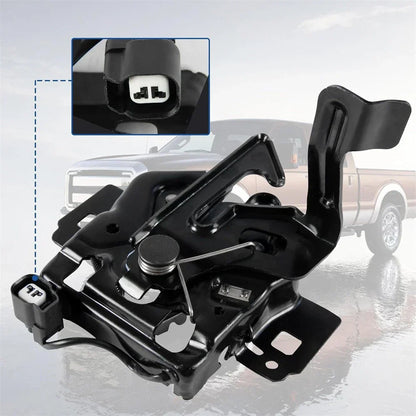Hood Latch Assembly w/Anti-Theft Sensor for Ford Super Duty (2017-2022)