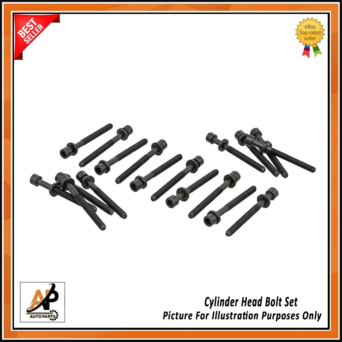 Cylinder Head Bolt Set OEM Replacement for Nissan YD22DDT YD25DDTi (2000–2015)